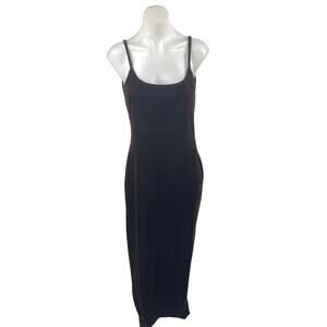 Jump Wendye Chaitin Brown Velvet Velour Sleeveless Cami Tank Maxi Slip Dress 8